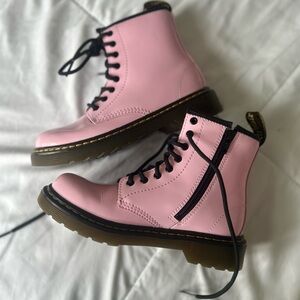 Dr. Martens Pink Kids Boots